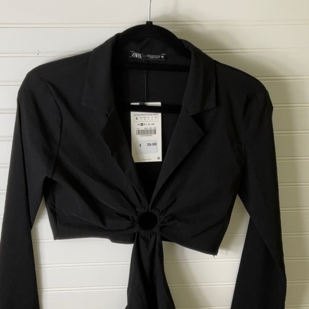 NWT- Zara BODYSUIT WITH STRETCH.    Size S - Picture 6 of 7